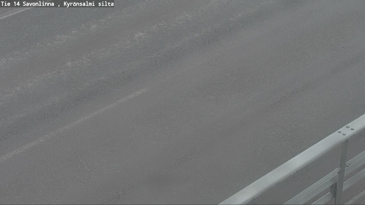 Weather Camera Image Road 14 Savonlinna, Kyrönsalmi, Savonlinna, Etelä-Savo