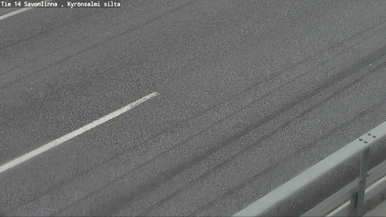 Weather Camera Image Road 14 Savonlinna, Kyrönsalmi, Savonlinna, Etelä-Savo