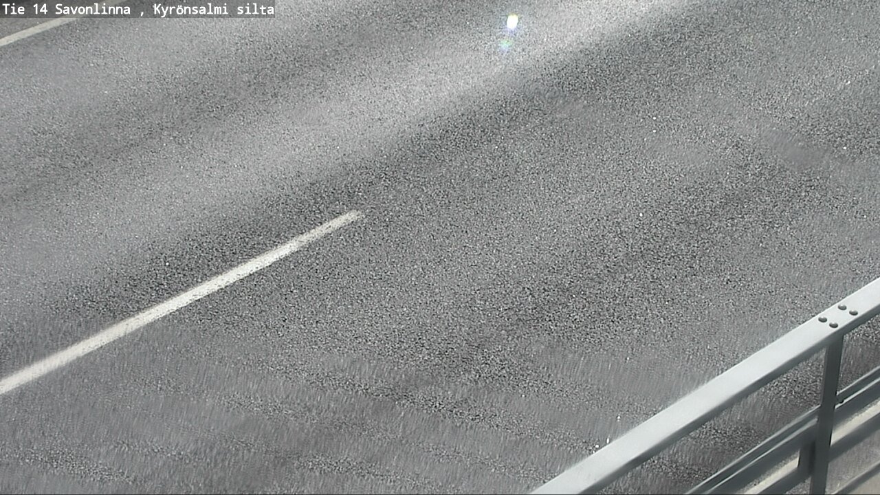 Weather Camera Image Road 14 Savonlinna, Kyrönsalmi, Savonlinna, Etelä-Savo
