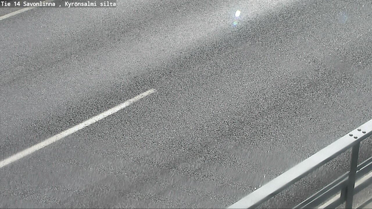 Weather Camera Image Road 14 Savonlinna, Kyrönsalmi, Savonlinna, Etelä-Savo