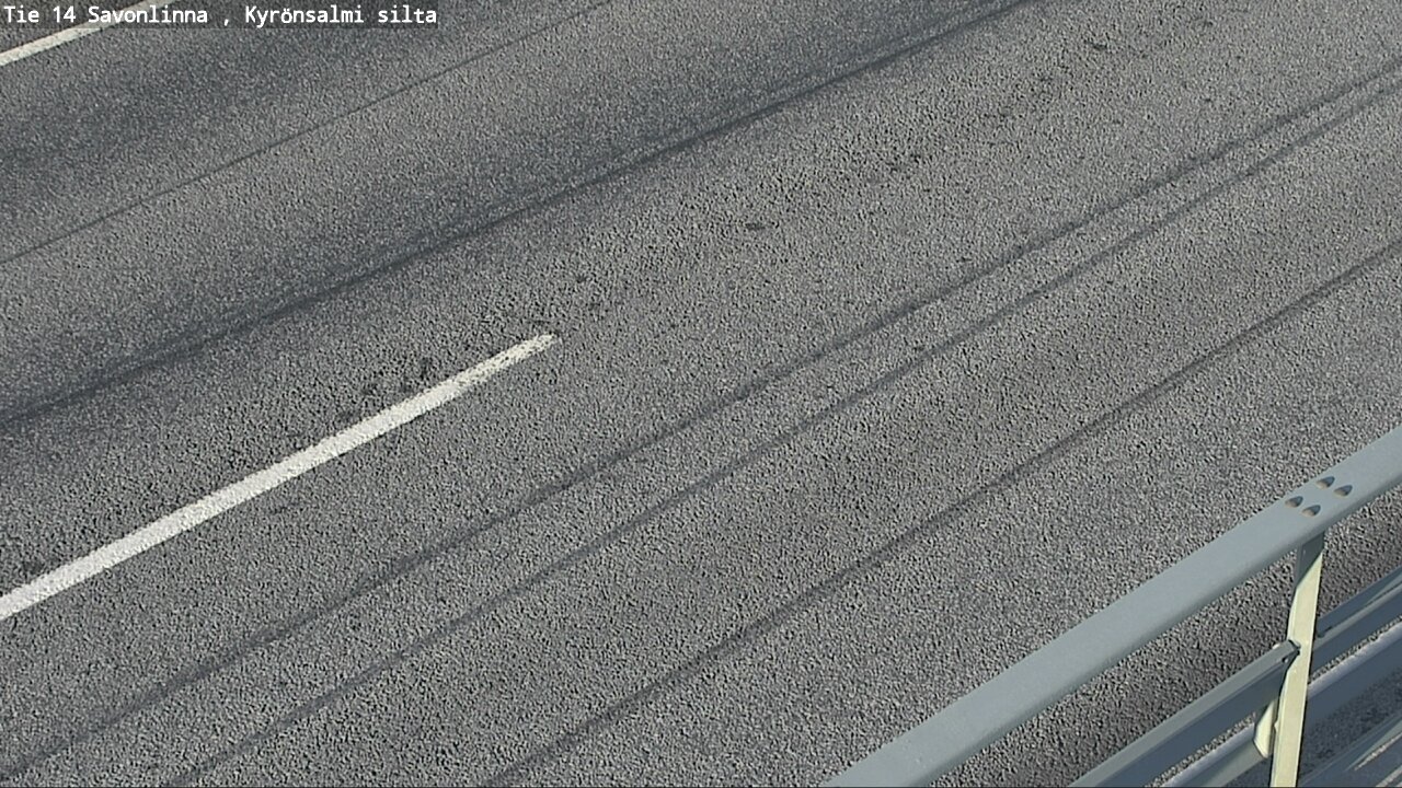 Weather Camera Image Road 14 Savonlinna, Kyrönsalmi, Savonlinna, Etelä-Savo