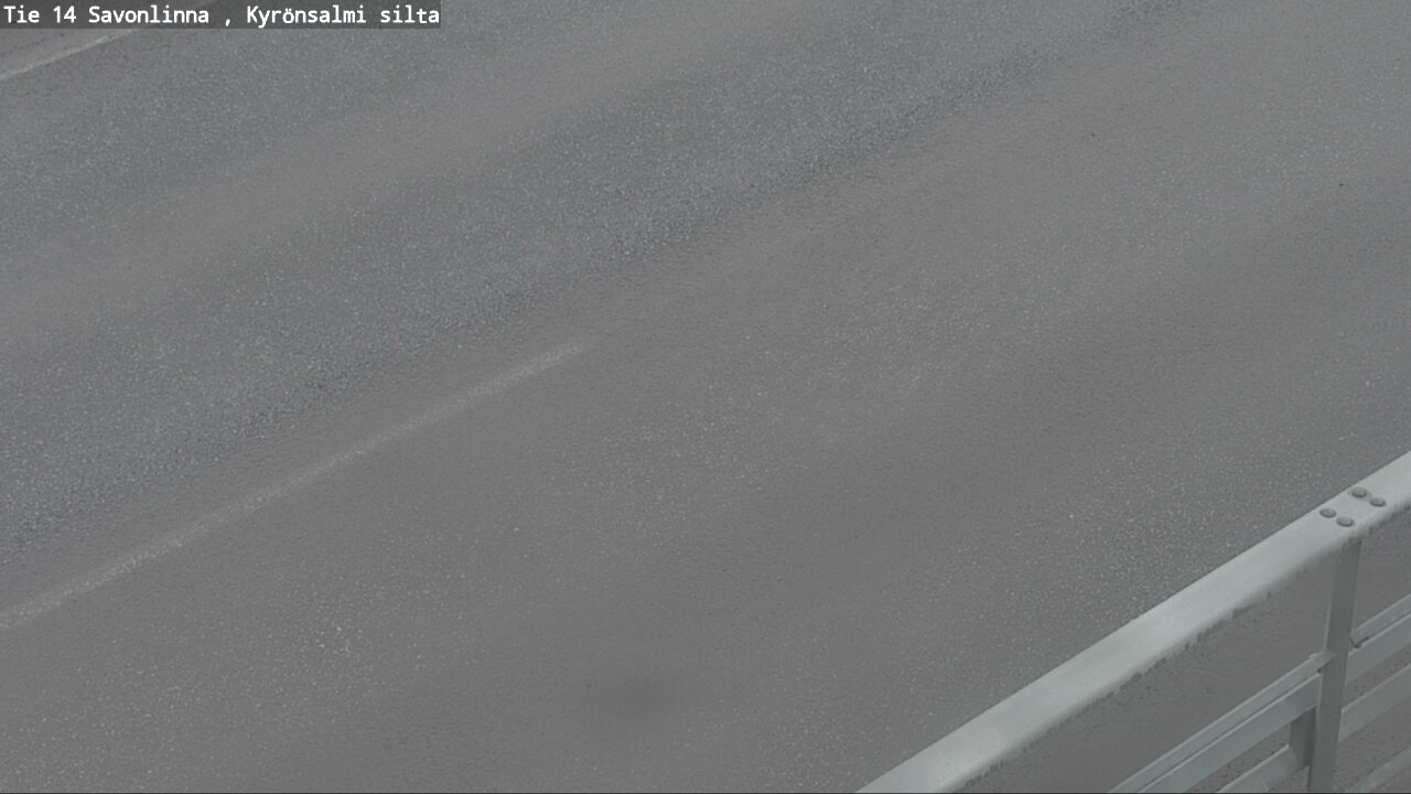 Weather Camera Image Road 14 Savonlinna, Kyrönsalmi, Savonlinna, Etelä-Savo