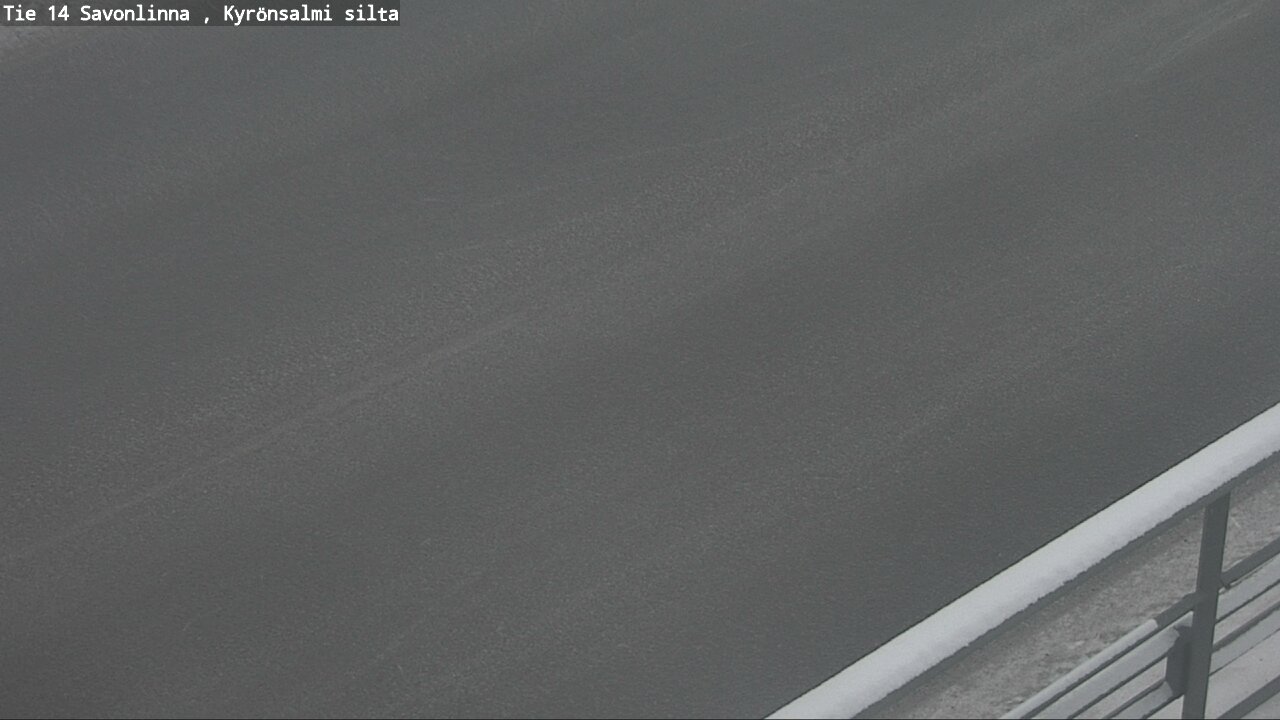 Weather Camera Image Road 14 Savonlinna, Kyrönsalmi, Savonlinna, Etelä-Savo