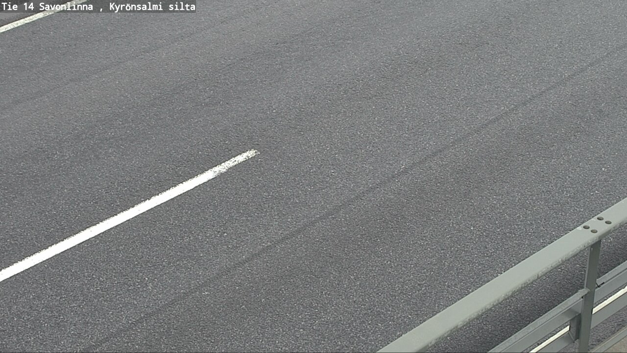 Weather Camera Image Väg 14 Nyslott, Kyrönsalmi, Savonlinna, Etelä-Savo