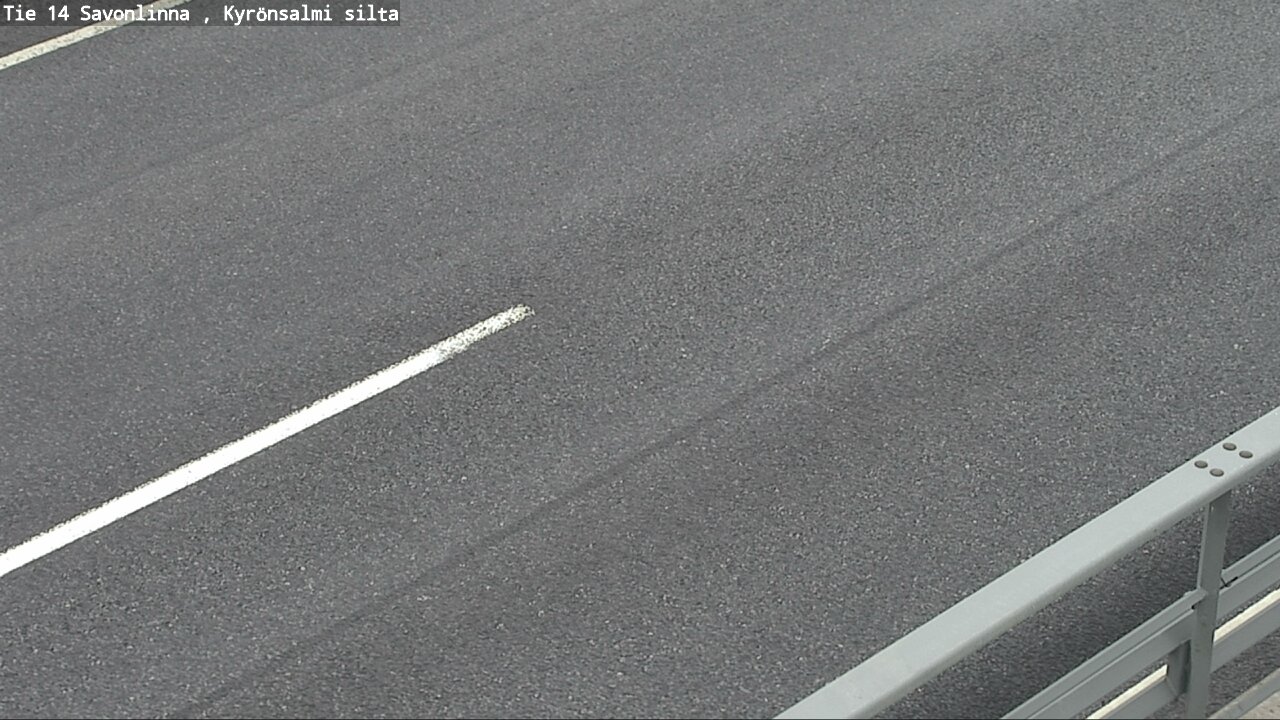 Weather Camera Image Väg 14 Nyslott, Kyrönsalmi, Savonlinna, Etelä-Savo