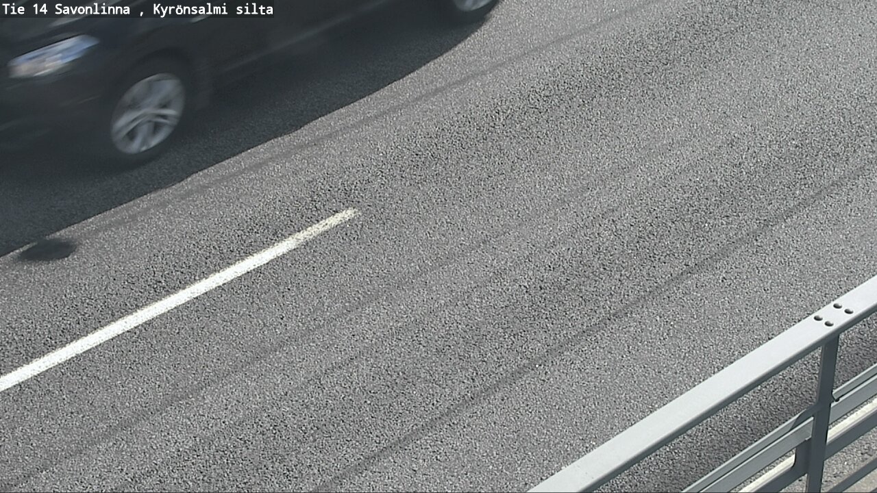 Weather Camera Image Road 14 Savonlinna, Kyrönsalmi, Savonlinna, Etelä-Savo