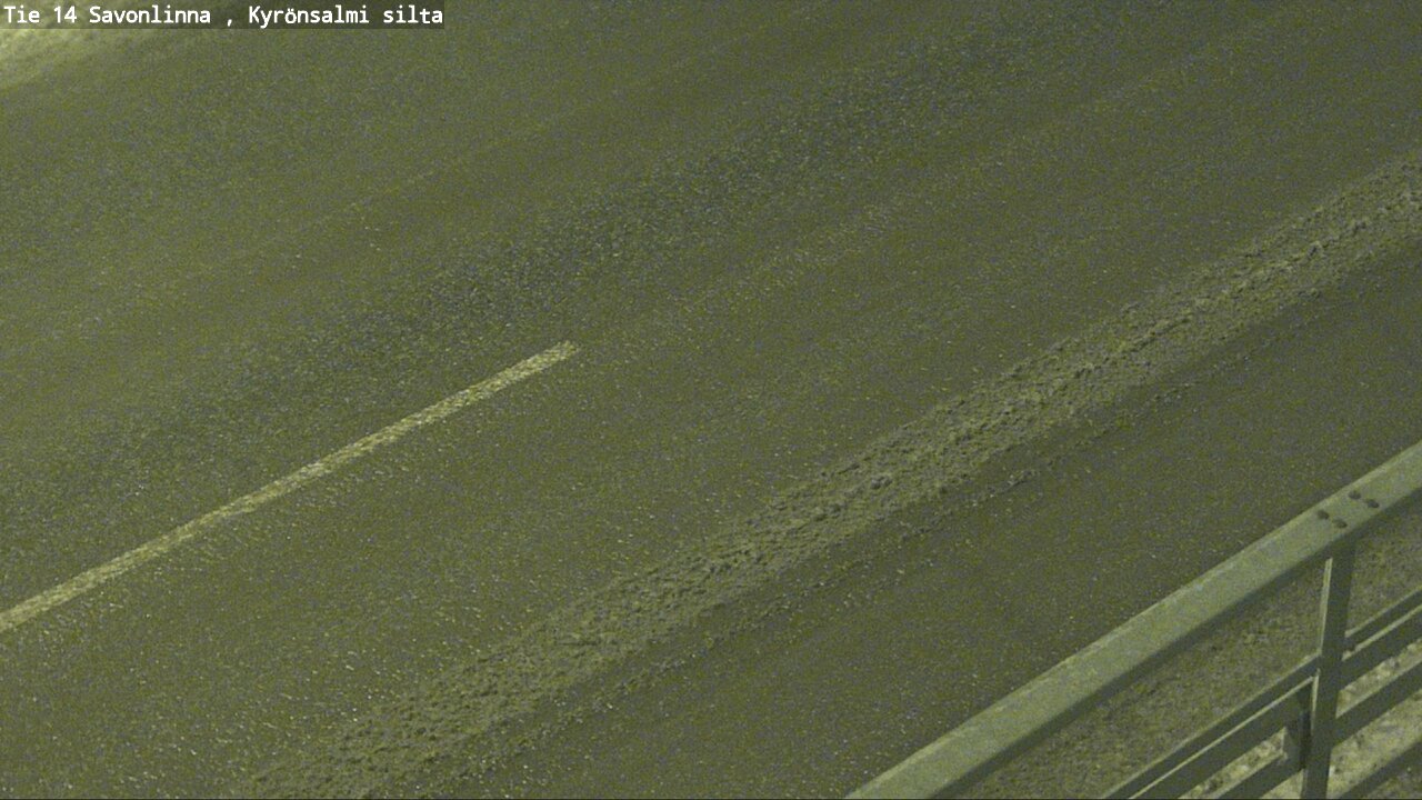 Weather Camera Image Väg 14 Nyslott, Kyrönsalmi, Savonlinna, Etelä-Savo