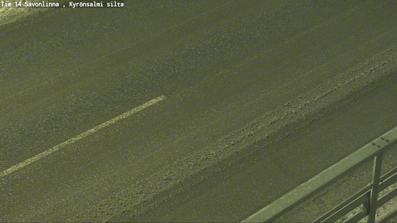 Weather Camera Image Väg 14 Nyslott, Kyrönsalmi, Savonlinna, Etelä-Savo