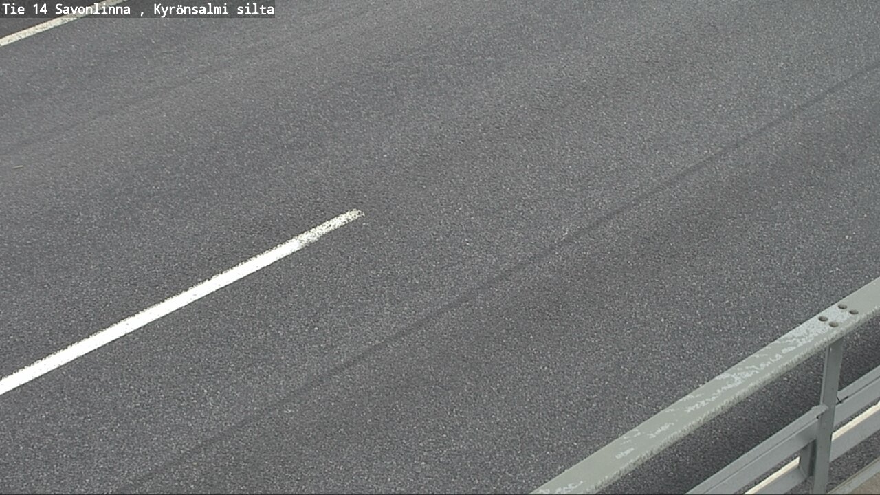 Weather Camera Image Väg 14 Nyslott, Kyrönsalmi, Savonlinna, Etelä-Savo