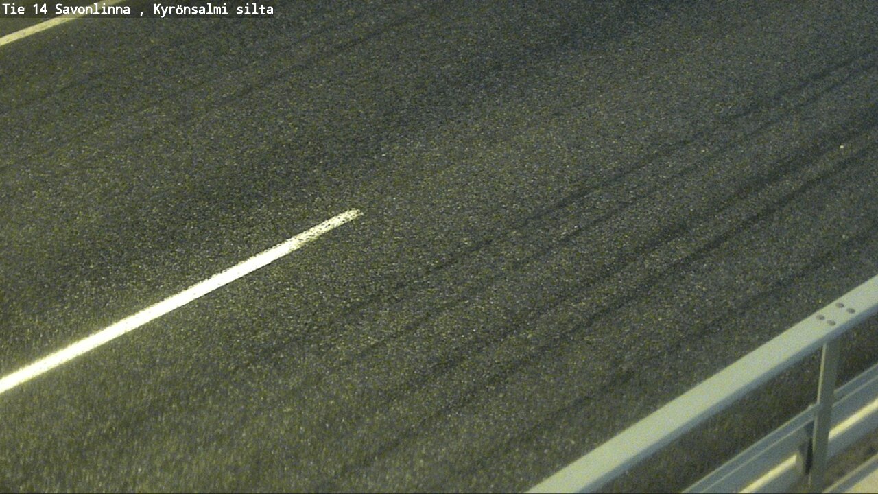 Weather Camera Image Road 14 Savonlinna, Kyrönsalmi, Savonlinna, Etelä-Savo