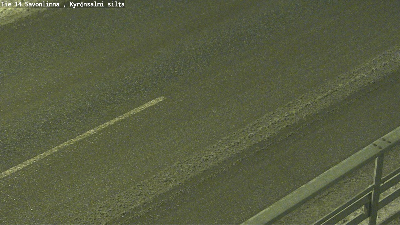 Weather Camera Image Väg 14 Nyslott, Kyrönsalmi, Savonlinna, Etelä-Savo