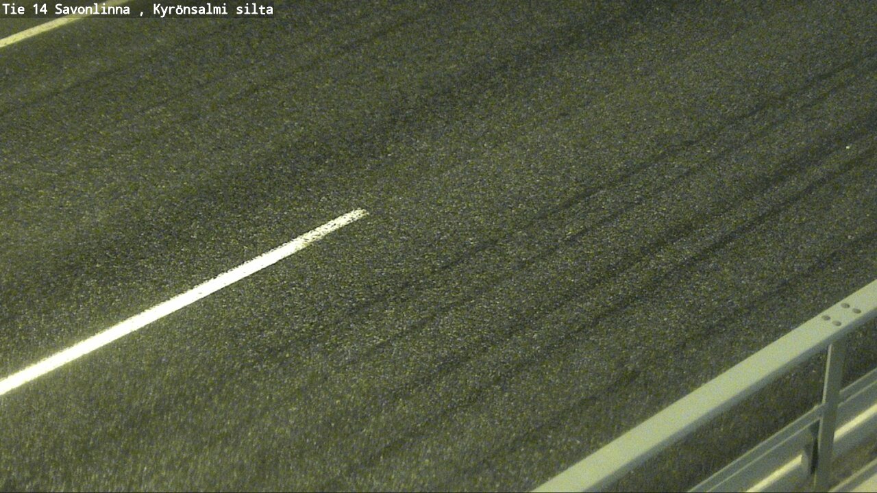 Weather Camera Image Road 14 Savonlinna, Kyrönsalmi, Savonlinna, Etelä-Savo