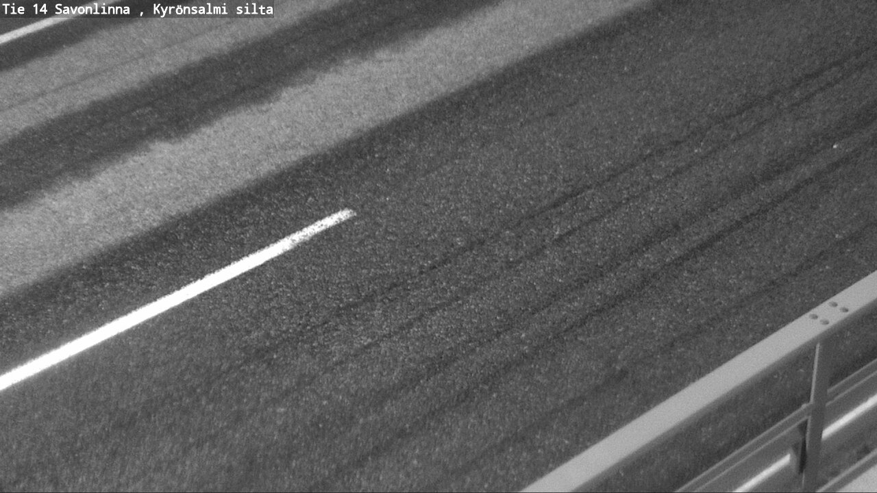 Weather Camera Image Road 14 Savonlinna, Kyrönsalmi, Savonlinna, Etelä-Savo