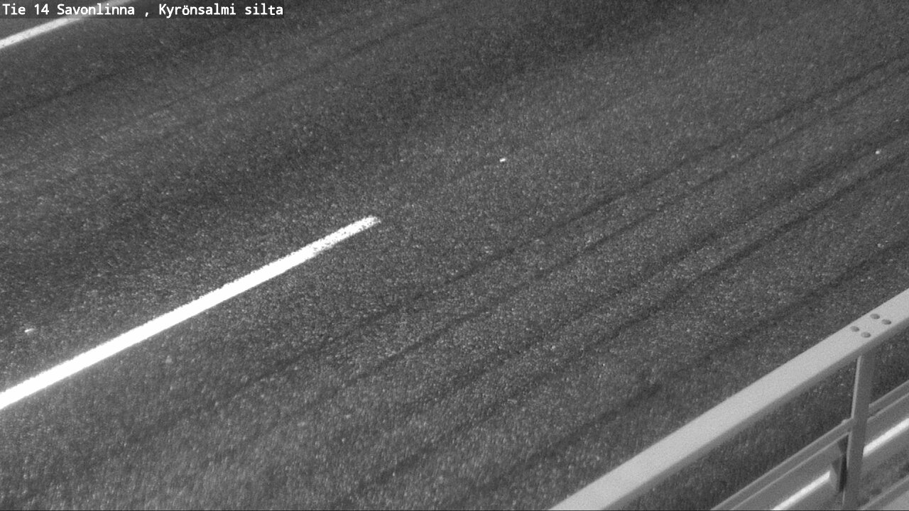 Weather Camera Image Road 14 Savonlinna, Kyrönsalmi, Savonlinna, Etelä-Savo
