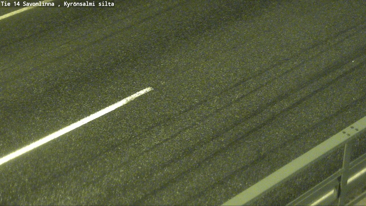 Weather Camera Image Road 14 Savonlinna, Kyrönsalmi, Savonlinna, Etelä-Savo