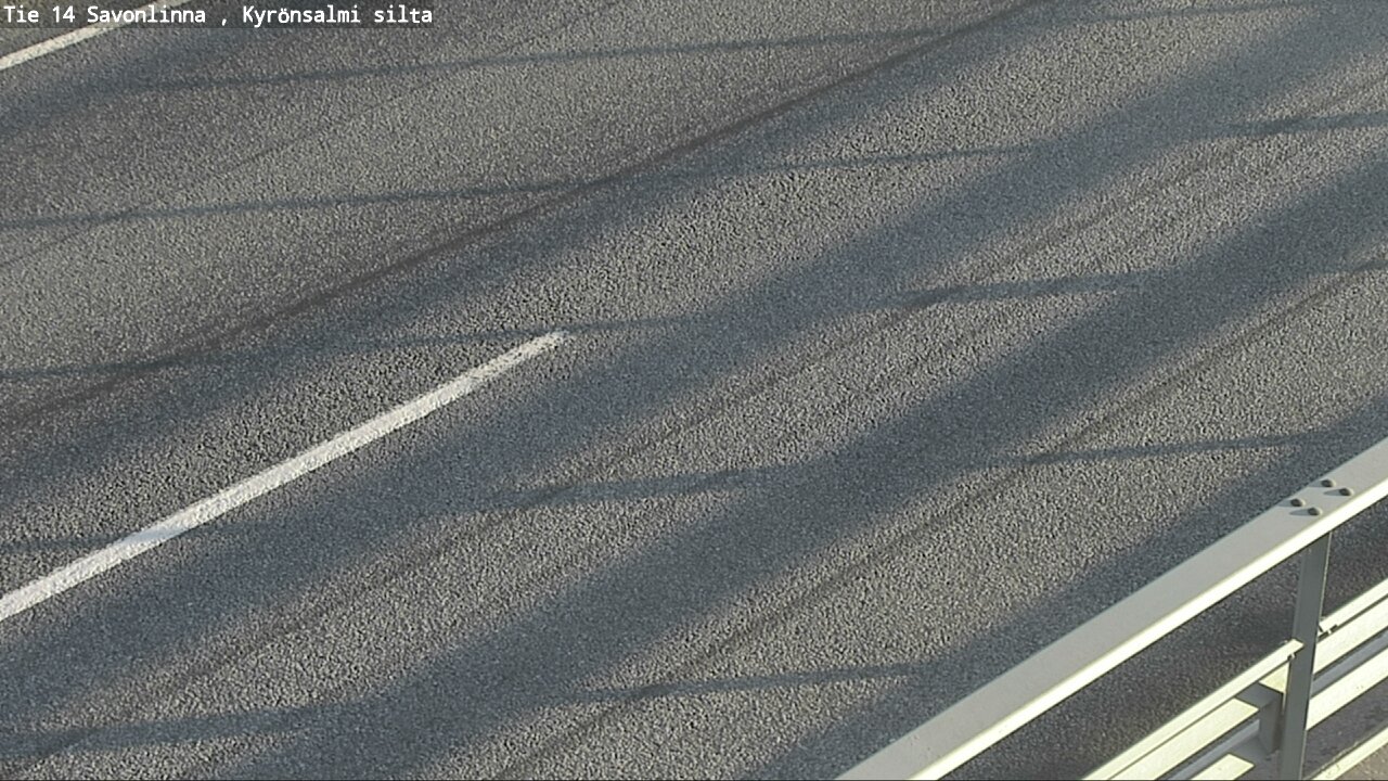 Weather Camera Image Road 14 Savonlinna, Kyrönsalmi, Savonlinna, Etelä-Savo