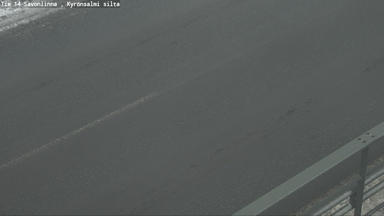 Weather Camera Image Väg 14 Nyslott, Kyrönsalmi, Savonlinna, Etelä-Savo