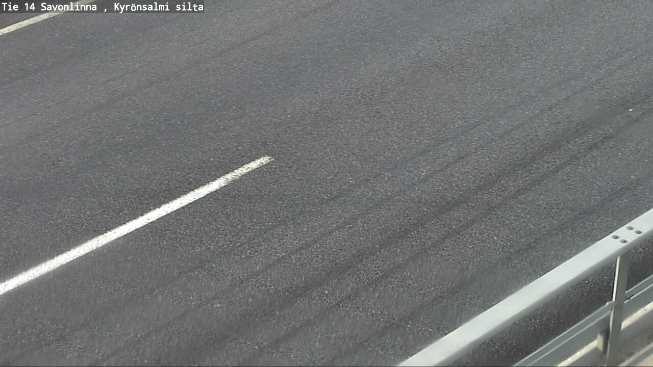 Weather Camera Image Road 14 Savonlinna, Kyrönsalmi, Savonlinna, Etelä-Savo