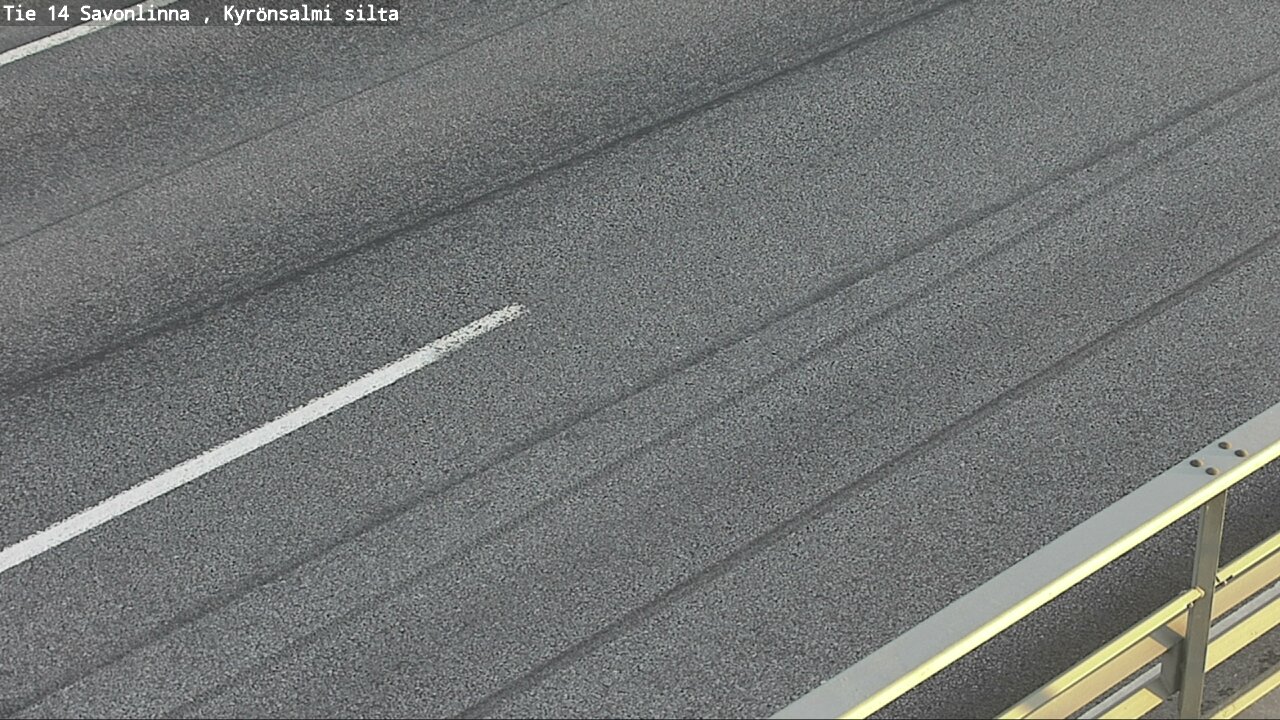 Weather Camera Image Road 14 Savonlinna, Kyrönsalmi, Savonlinna, Etelä-Savo