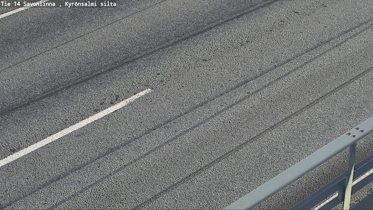 Weather Camera Image Road 14 Savonlinna, Kyrönsalmi, Savonlinna, Etelä-Savo