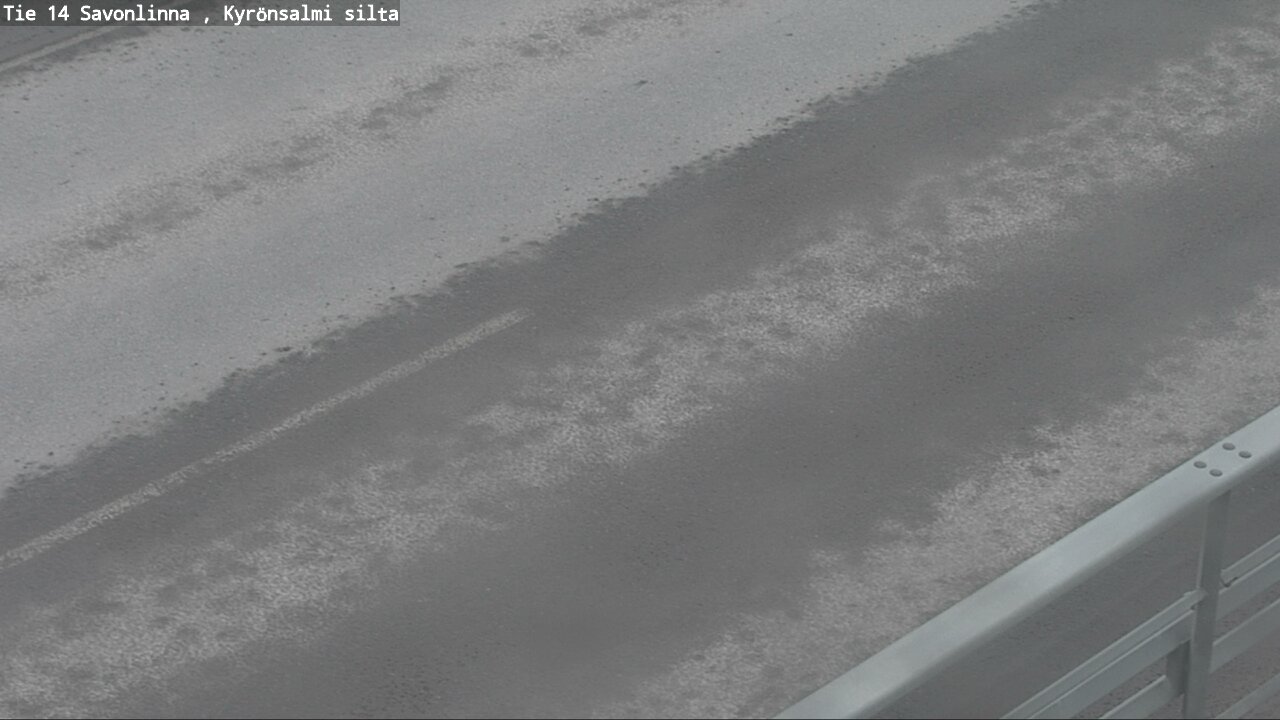 Weather Camera Image Road 14 Savonlinna, Kyrönsalmi, Savonlinna, Etelä-Savo