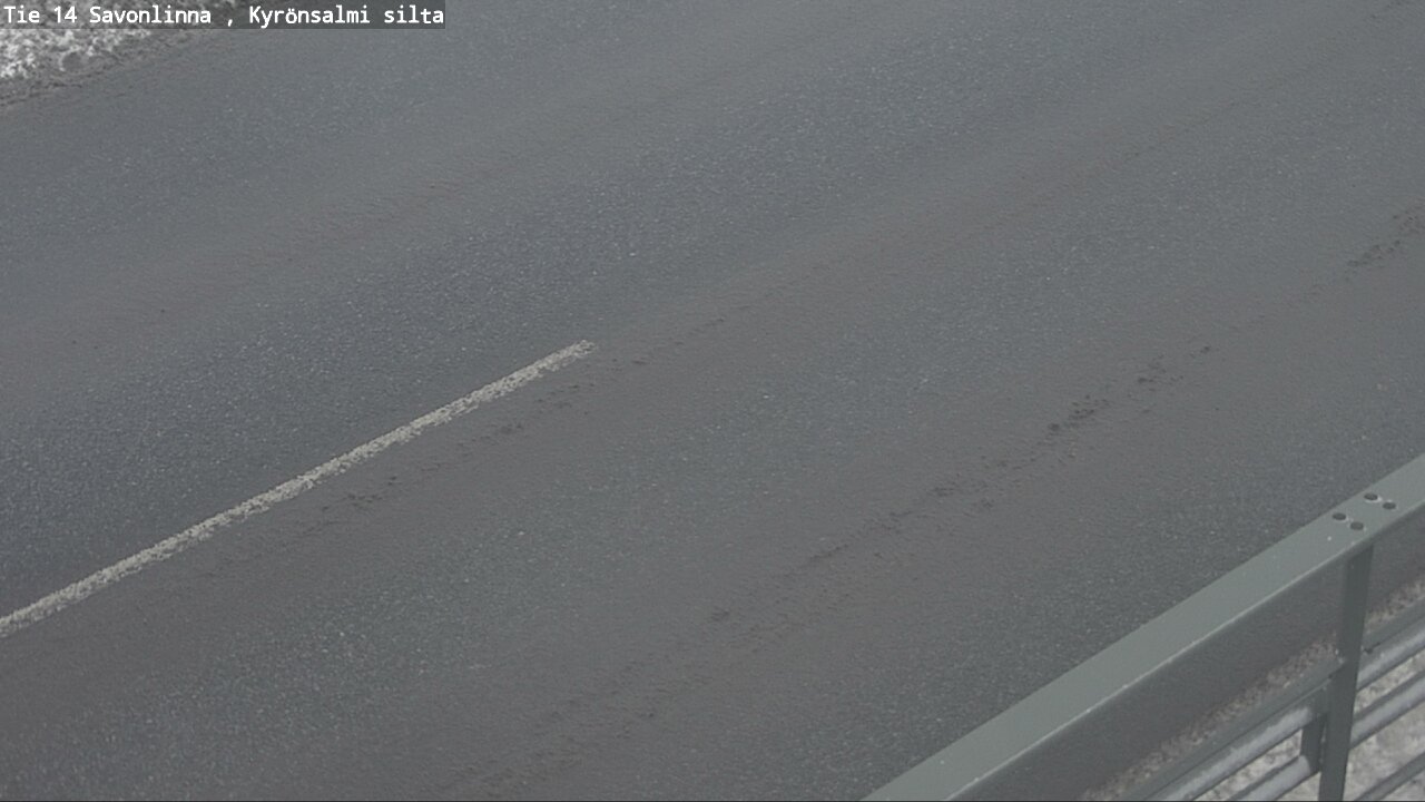 Weather Camera Image Väg 14 Nyslott, Kyrönsalmi, Savonlinna, Etelä-Savo