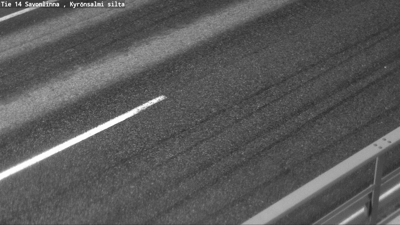 Weather Camera Image Road 14 Savonlinna, Kyrönsalmi, Savonlinna, Etelä-Savo