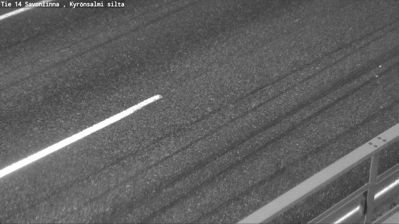 Weather Camera Image Road 14 Savonlinna, Kyrönsalmi, Savonlinna, Etelä-Savo