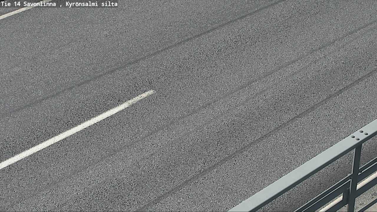 Weather Camera Image Road 14 Savonlinna, Kyrönsalmi, Savonlinna, Etelä-Savo