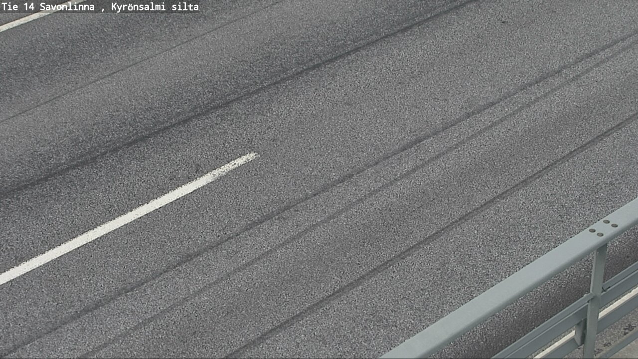 Weather Camera Image Road 14 Savonlinna, Kyrönsalmi, Savonlinna, Etelä-Savo