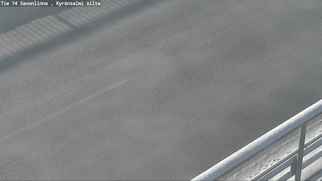 Weather Camera Image Road 14 Savonlinna, Kyrönsalmi, Savonlinna, Etelä-Savo