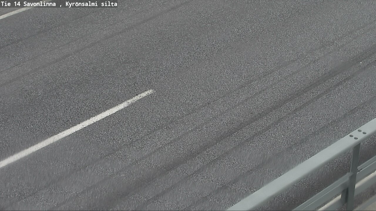 Weather Camera Image Road 14 Savonlinna, Kyrönsalmi, Savonlinna, Etelä-Savo