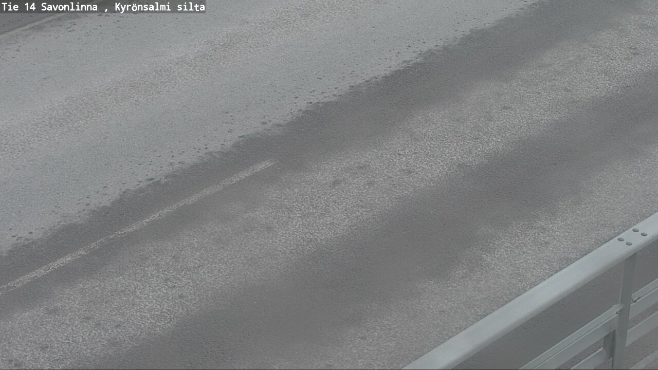 Weather Camera Image Road 14 Savonlinna, Kyrönsalmi, Savonlinna, Etelä-Savo