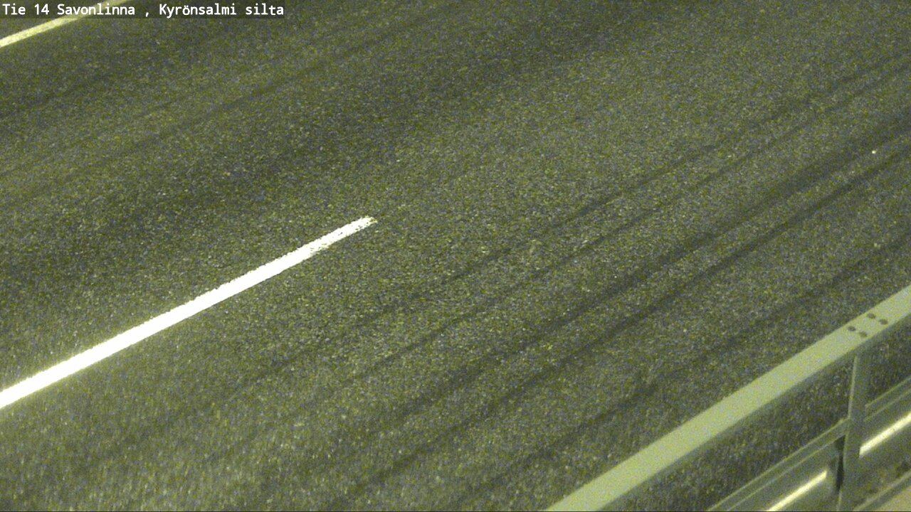 Weather Camera Image Road 14 Savonlinna, Kyrönsalmi, Savonlinna, Etelä-Savo