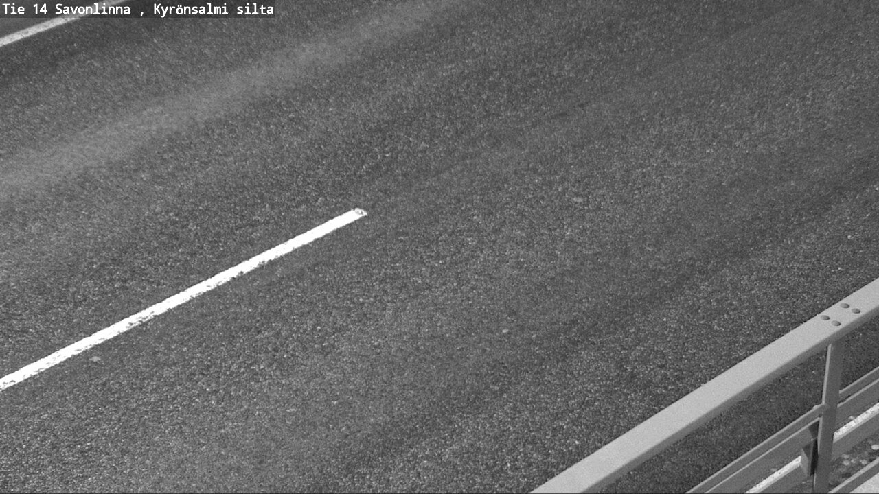 Weather Camera Image Road 14 Savonlinna, Kyrönsalmi, Savonlinna, Etelä-Savo