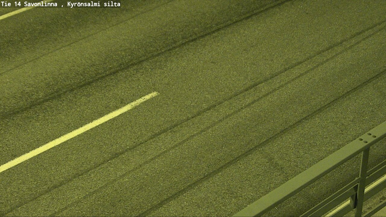 Weather Camera Image Road 14 Savonlinna, Kyrönsalmi, Savonlinna, Etelä-Savo