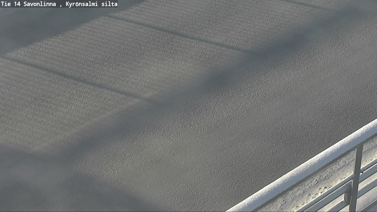 Weather Camera Image Road 14 Savonlinna, Kyrönsalmi, Savonlinna, Etelä-Savo