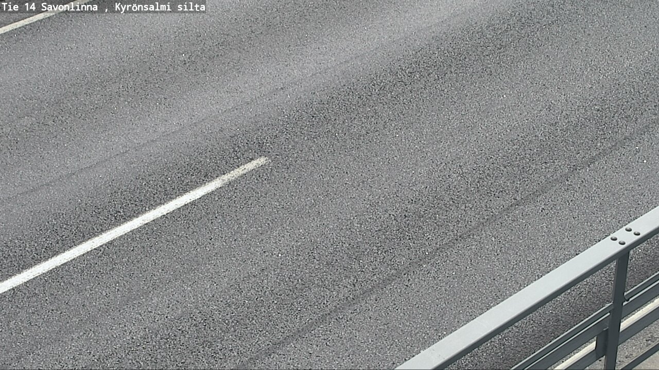 Weather Camera Image Road 14 Savonlinna, Kyrönsalmi, Savonlinna, Etelä-Savo