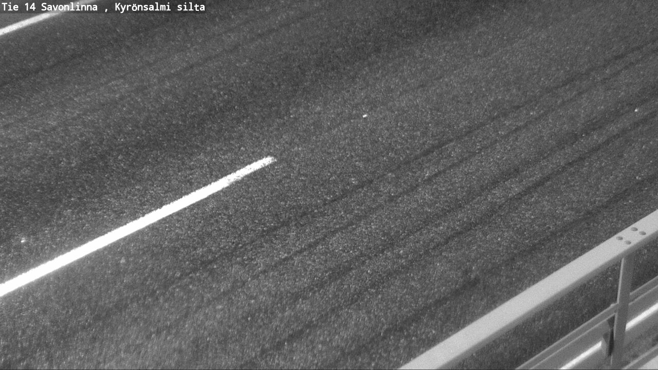 Weather Camera Image Road 14 Savonlinna, Kyrönsalmi, Savonlinna, Etelä-Savo