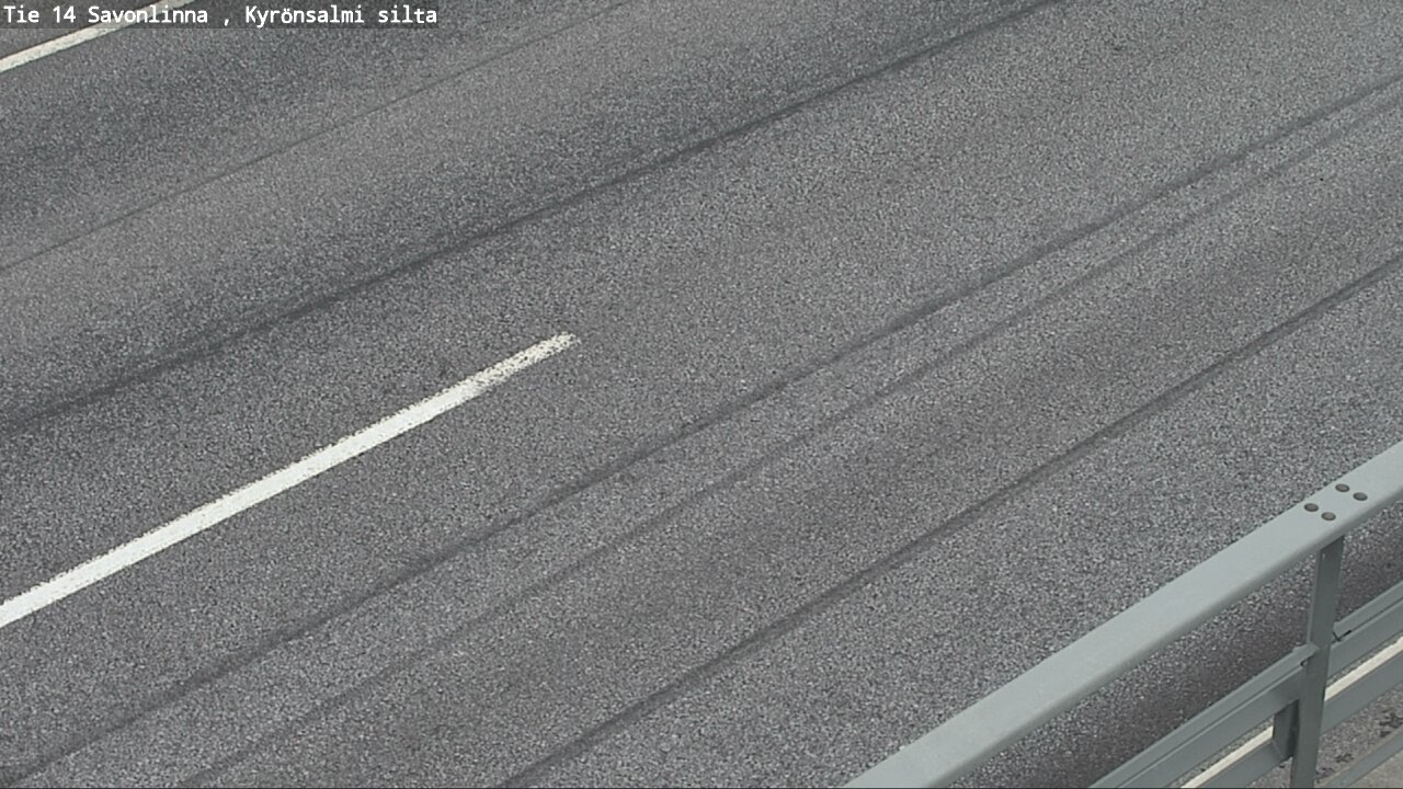 Weather Camera Image Road 14 Savonlinna, Kyrönsalmi, Savonlinna, Etelä-Savo