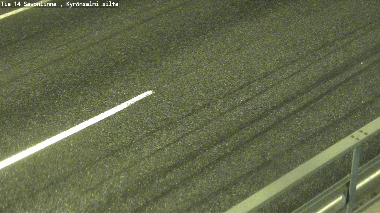 Weather Camera Image Road 14 Savonlinna, Kyrönsalmi, Savonlinna, Etelä-Savo