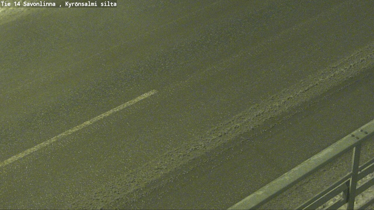 Weather Camera Image Väg 14 Nyslott, Kyrönsalmi, Savonlinna, Etelä-Savo