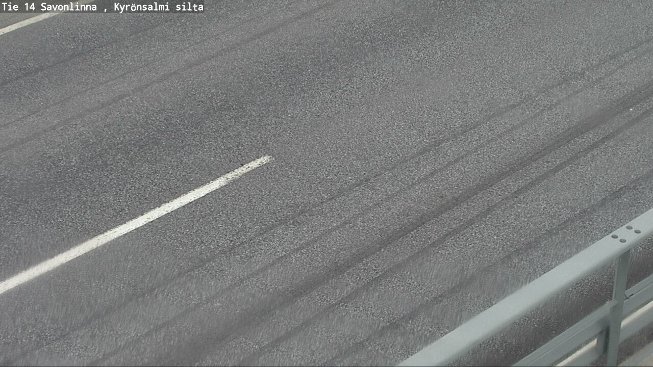 Weather Camera Image Road 14 Savonlinna, Kyrönsalmi, Savonlinna, Etelä-Savo