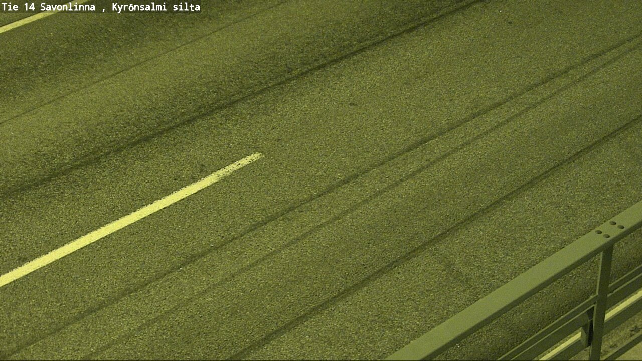 Weather Camera Image Road 14 Savonlinna, Kyrönsalmi, Savonlinna, Etelä-Savo