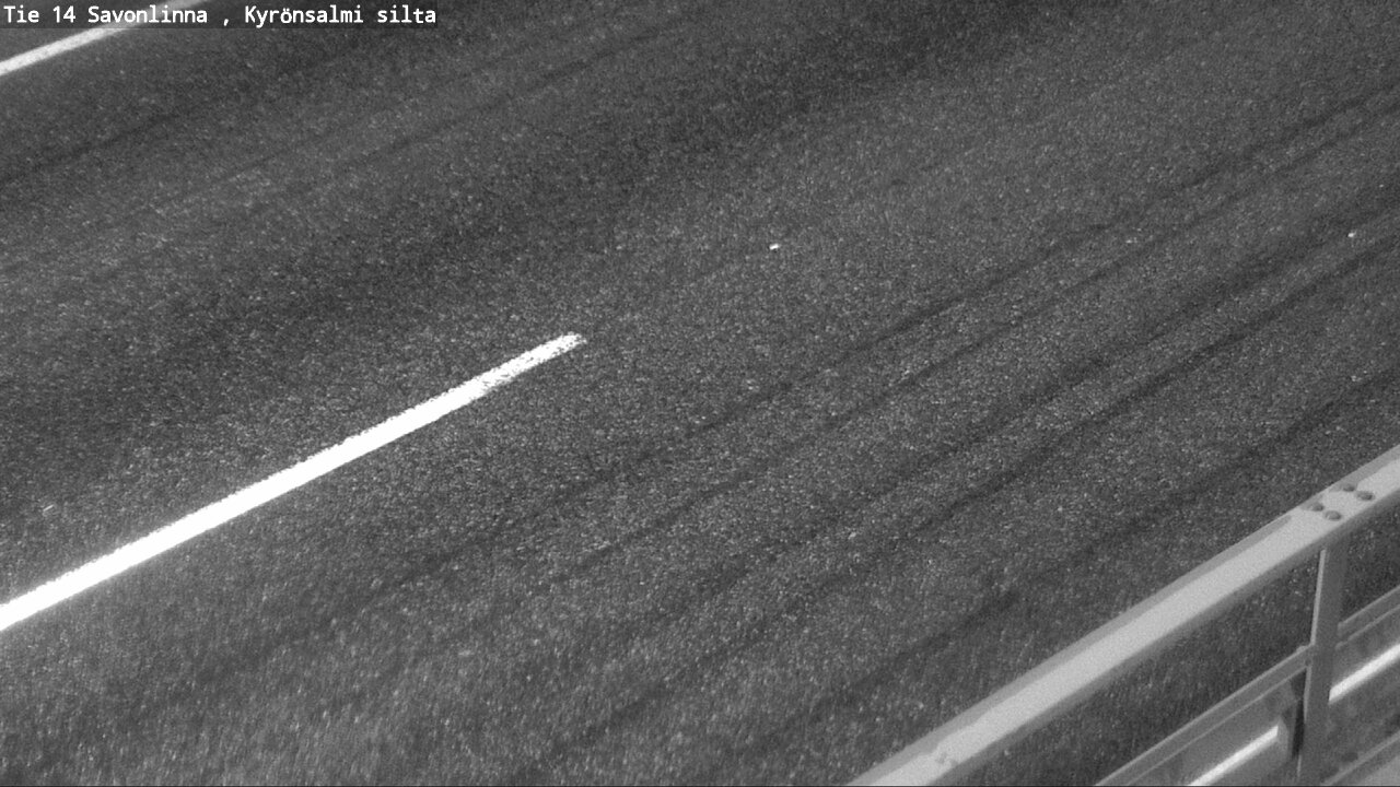 Weather Camera Image Road 14 Savonlinna, Kyrönsalmi, Savonlinna, Etelä-Savo