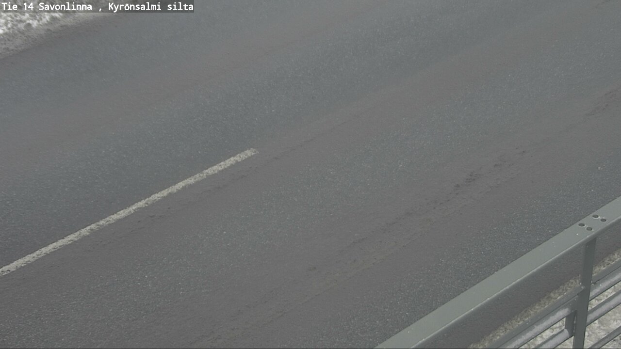 Weather Camera Image Väg 14 Nyslott, Kyrönsalmi, Savonlinna, Etelä-Savo