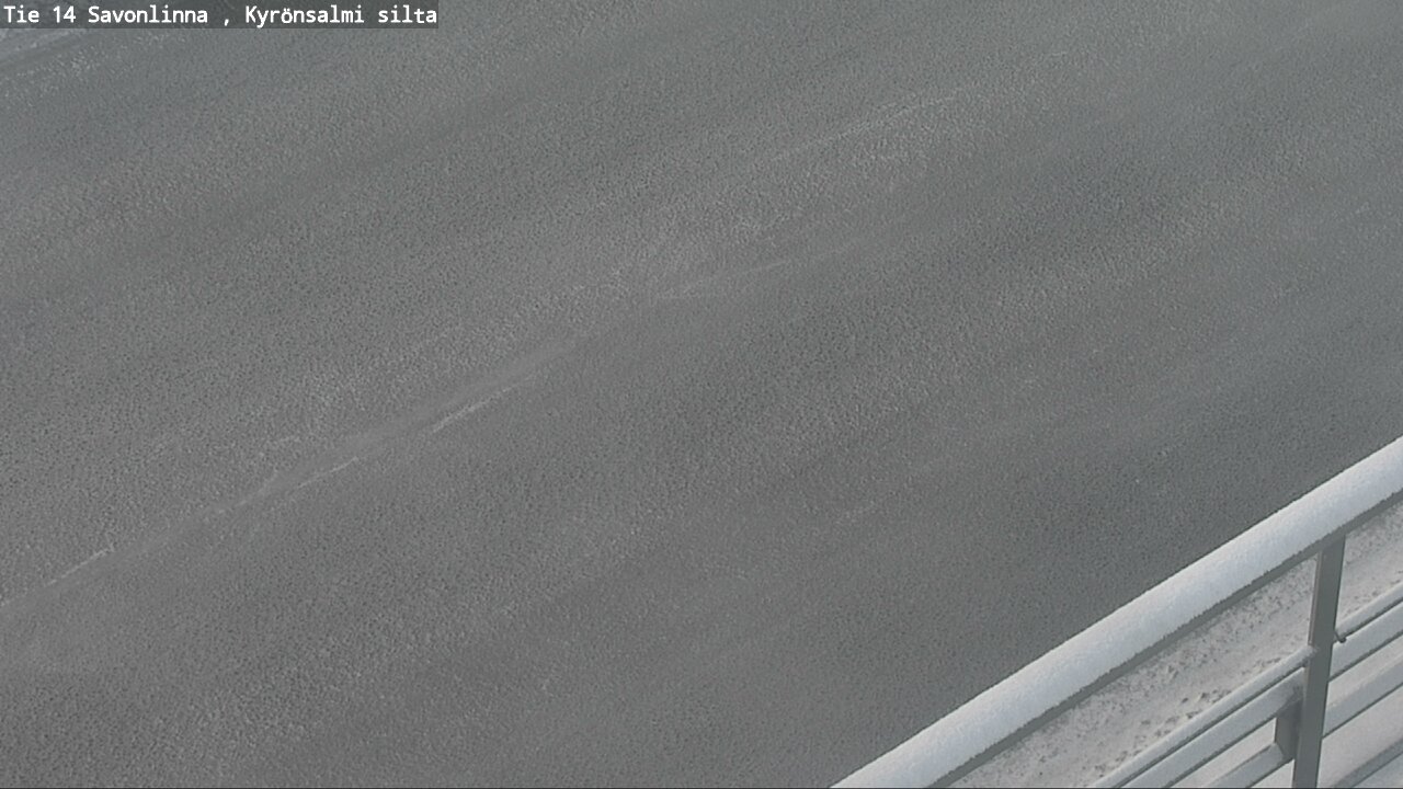 Weather Camera Image Road 14 Savonlinna, Kyrönsalmi, Savonlinna, Etelä-Savo