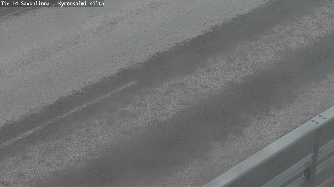 Weather Camera Image Road 14 Savonlinna, Kyrönsalmi, Savonlinna, Etelä-Savo