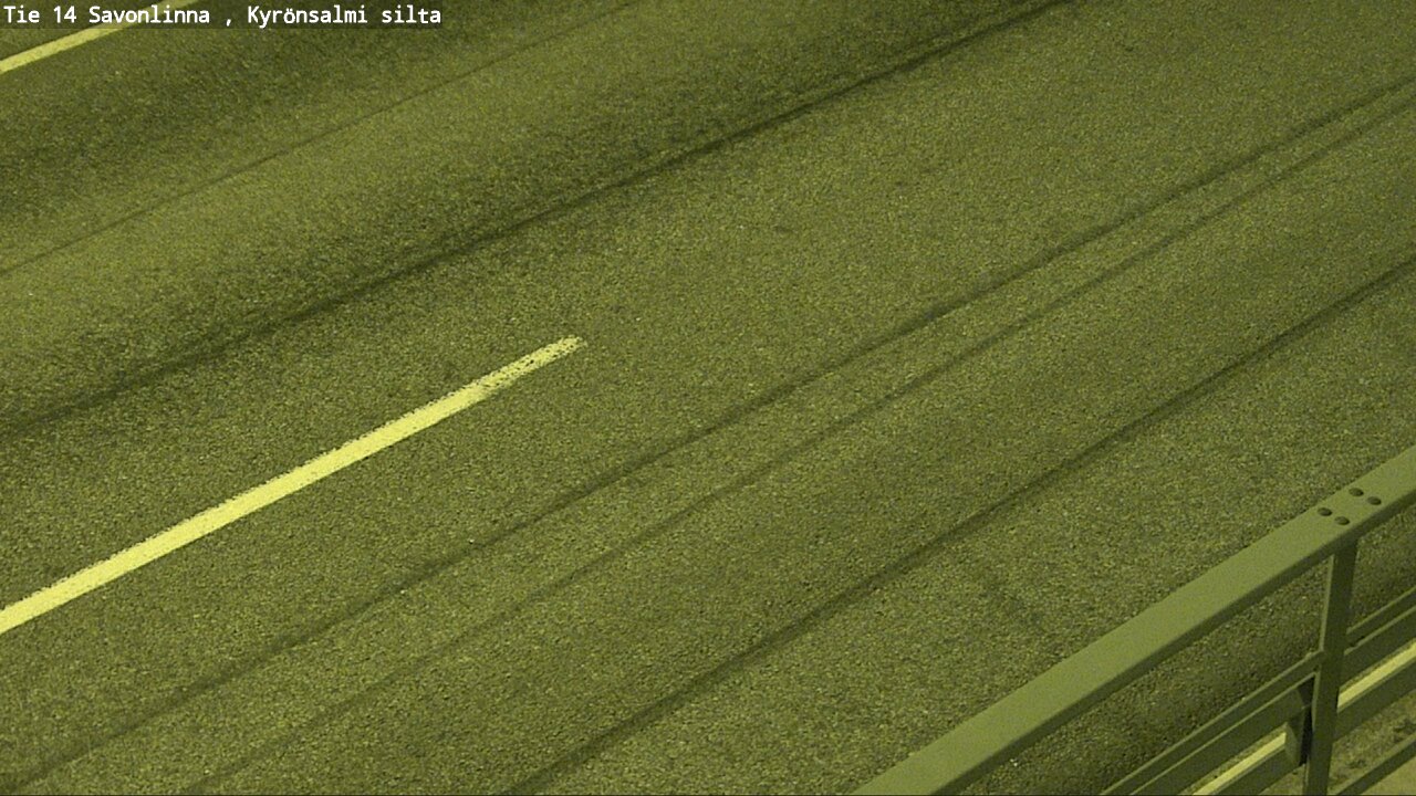 Weather Camera Image Road 14 Savonlinna, Kyrönsalmi, Savonlinna, Etelä-Savo