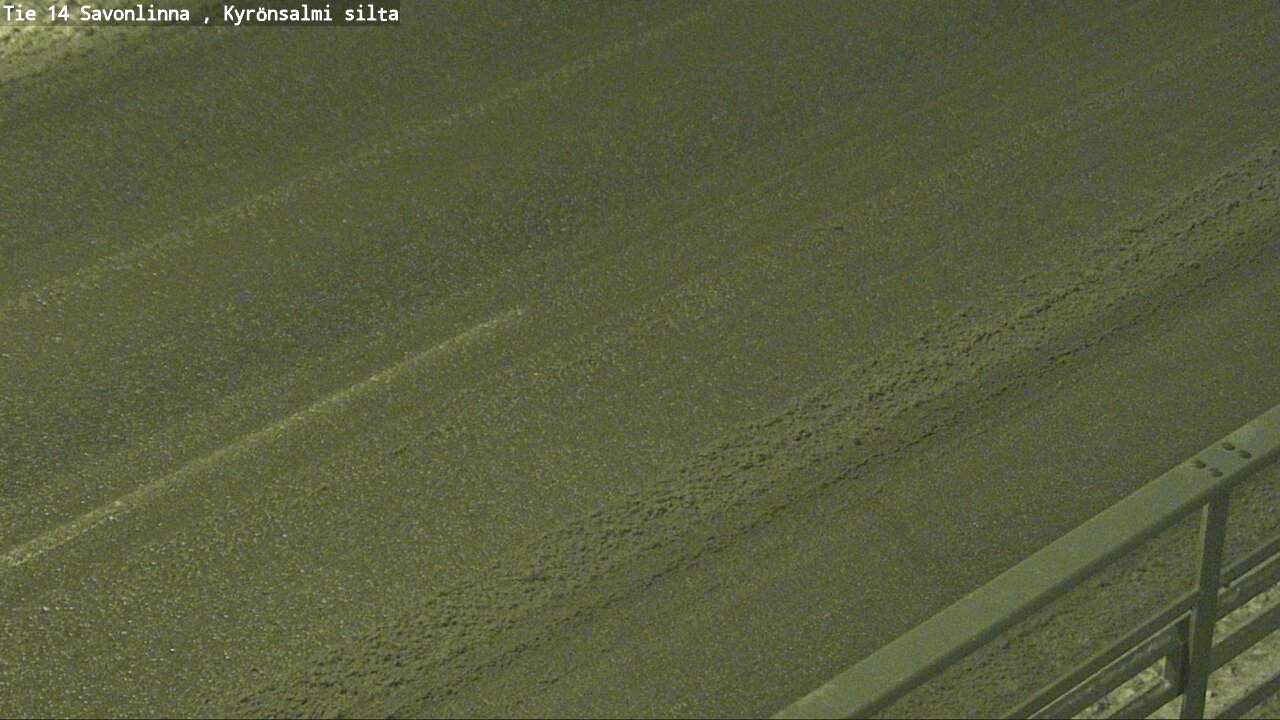 Weather Camera Image Väg 14 Nyslott, Kyrönsalmi, Savonlinna, Etelä-Savo